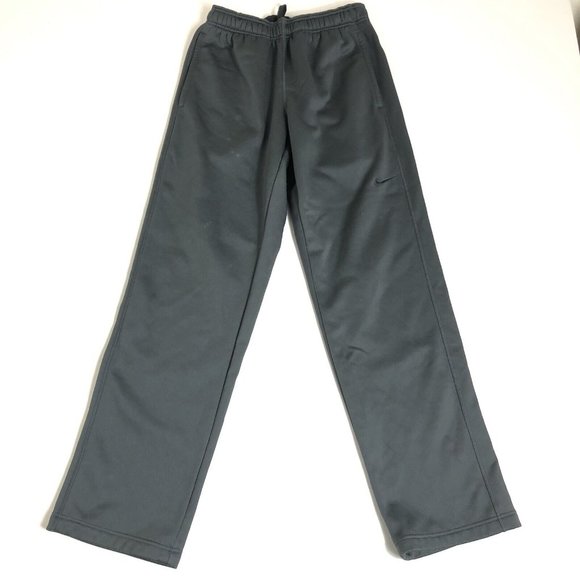 Nike Therma Fit Athletic Fleece lined jogger Gray pants‎ Size Small H32 - Picture 1 of 6